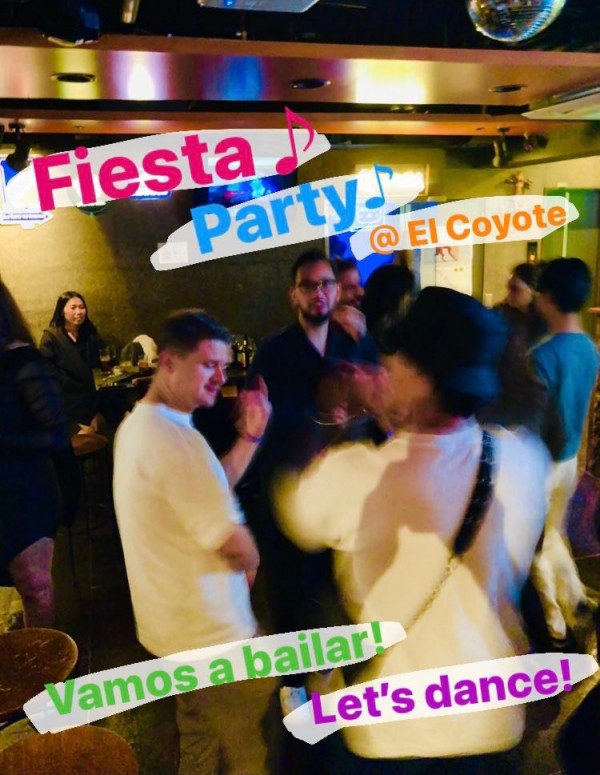Latin Party🎶 Salsa Party🎶 Fiesta Latina🎶 @ Latin Bar El Coyote Kyotoサムネイル